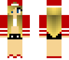red tomboy girl