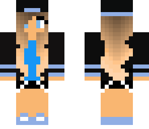 blue hat girl