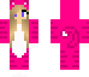 pink cat girl