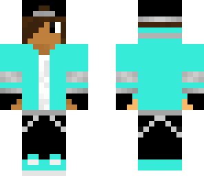 neon blue teen