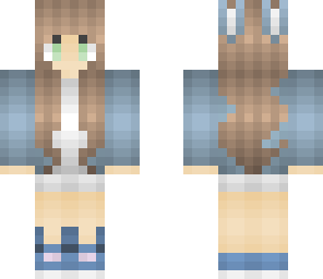 blue bunny girl