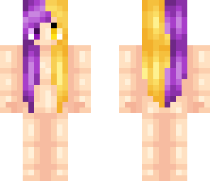 purple and yellow hair base