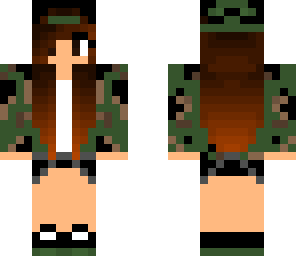 camo girl