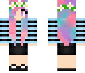 pastel flower girl