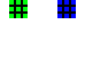floating rubix cube