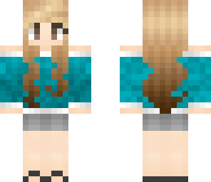 teal girl