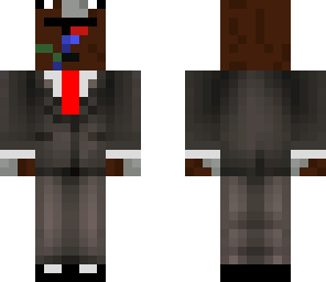 derpcow in suit