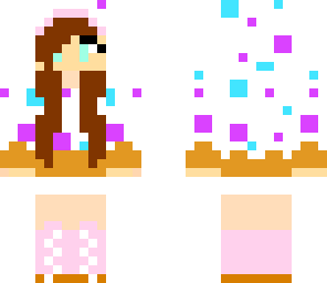 girly cake girl