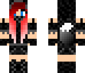 red haired warrior girl