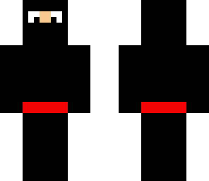 ninja with red belt
