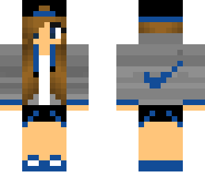 nike girl blue