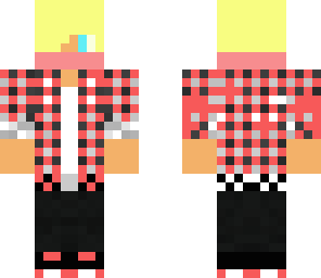 pink and red bandit