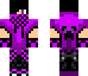 purple cool boy