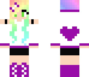 rainbow girl