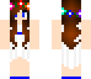summer flower girl