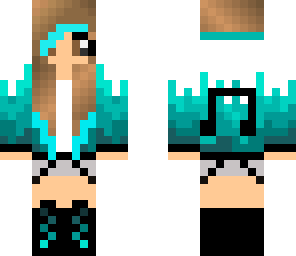 music note girl