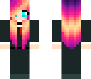 tuxedo girl