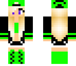 lime sports girl