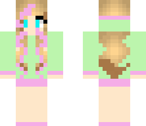 green light pink hoddie girl