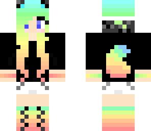 rainbow fox blue eyes