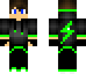 green lightning