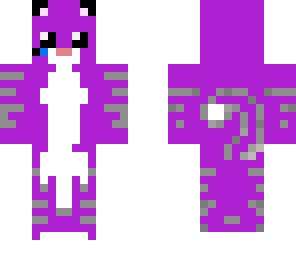 purple cat with head phones