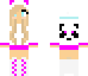 pink panda girl