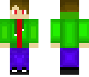 guy with green jacket
