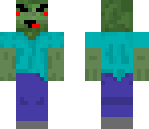 red eye angry zombie dirp with headphones