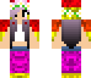 flame girl