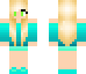 blue girl