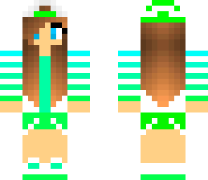 limet green girl