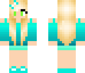 blue girl