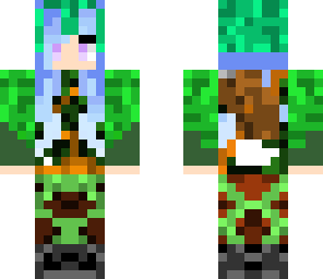 leaf girl warrior