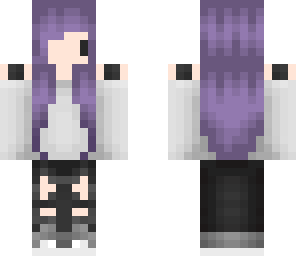 purple chibi