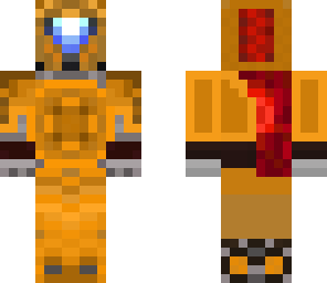 gold robot