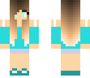 turquoise girl