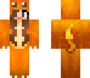 charmander girl onesie