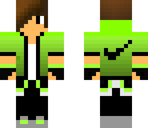 green nike dude