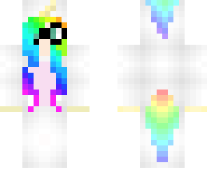 unicorn girl with glasses edit 2