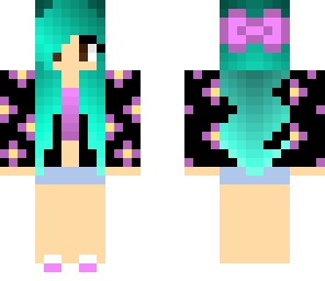 blue hair