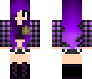 purple girl