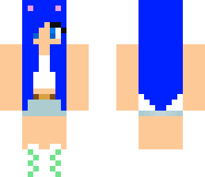 blue sweet girl cat