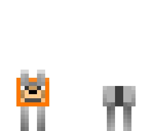 tamed orange wolf