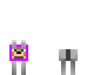 tamed purple wolf
