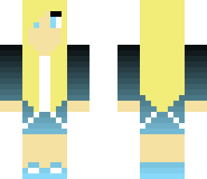 blue girl