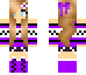 purple tumblr girl