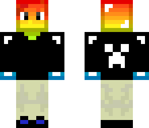 rainbow head boy