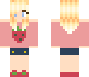 cute strawberry girl