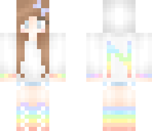 rainbow girl